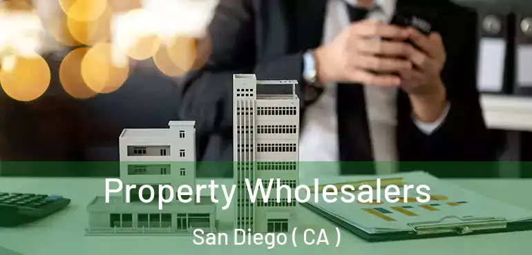  Property Wholesalers San Diego ( CA )
